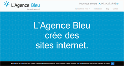 Desktop Screenshot of lagencebleu.com