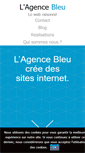 Mobile Screenshot of lagencebleu.com